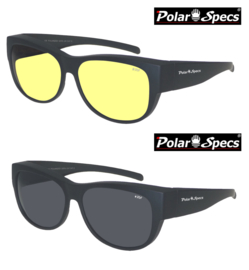 Polar Specs® Overzetbril PS5097/Mat Black/Medium