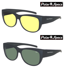 Polar Specs® Overzetbril PS5097/Mat Black/Medium