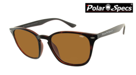 Polar Specs® Polariserende Zonnebril Calabria PS9059 – Tortoise Brown – Polarized Brown – Medium – Unisex