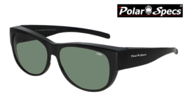 Polar Specs® Overzetbril PS5097/Shiny Black/Medium