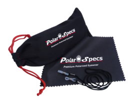 Polar Specs® Overzetbril PS5096 – Mat Black – Polarized – Large – Unisex