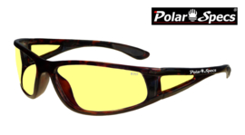Polar Specs® Full Wrap PS9027/Tortoise Brown/Nightview/Medium