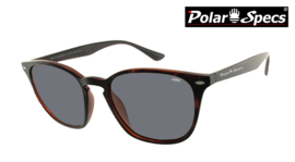 Polar Specs® Polariserende Zonnebril Calabria PS9059 – Tortoise Brown – Polarized Black – Medium – Unisex
