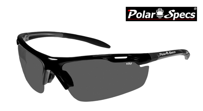 Polar Specs® Polariserende Zonnebril Velocity Sport PS9041 – Black – Polarized Black – Medium – Unisex