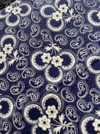 Klaverblad blauw wit