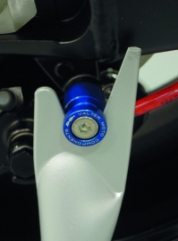 Honda Kawasaki Suzuki Triumph achtervork support kit 8mm