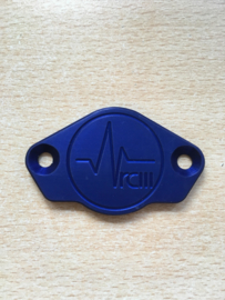 Ducati inspection cover blue