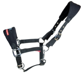 Karlslund Nylon halster met fleece
