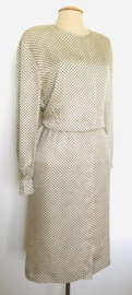 Vintage 70 ties jurk Janine
