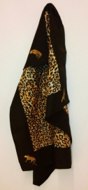 Vintage sjaal cheeta