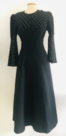 Vintage 79 ties jurk met vlindermouwen (40)