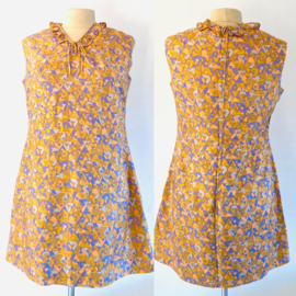 Vintage 60 Ties mini graphic dress (40)