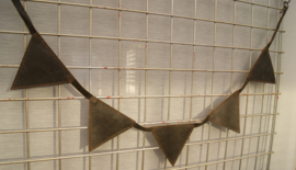 Mini slinger vintage zwart