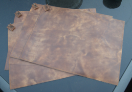 Placemats (enkel)  4x cognac