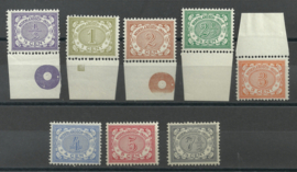 Nederlands Indië  40/47 Cijferzegels 1902/1909 Postfris (4)