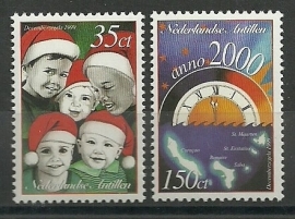 Nederlandse Antillen 1296/1297 Kerst Postfris