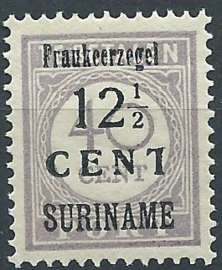 Suriname 117b 12½ct Hulpuitgifte Postfris (1)