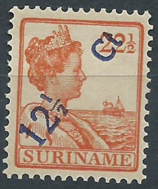 Suriname 115f Hulpuitgifte (Zonder punt) Postfris (1)