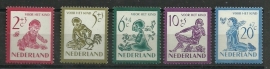 Nvph 563/567 Kinderzegels 1950 Postfris