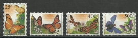 Nederlandse Antillen 1386/1389 Vlinders 2002 Postfris
