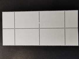 Nvph 1733B 80ct Jongerentrends (Tanding 14 × 12 ¾) Postfris in blok van 4 met etsingnummer