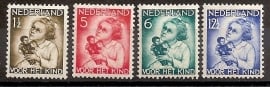 Nvph 270/273 Kinderzegels 1934 Ongebruikt