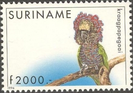 Suriname Republiek  878 Kraalpapegaai 1996 Postfris