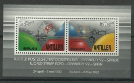 Nederlandse Antillen 1003 Wereld Postzegeltentoonstelling 1992 Postfris
