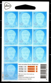 Nvph V3988 Koning Willem Alexander 10 × 1 Postfris (2021)