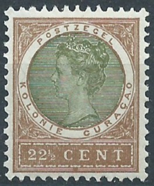 Curacao  38 22½ct  Koningin Wilhelmina Veth Ongebruikt (2)