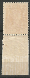 Nvph 123G 7½ct  Jubileum 1923 Postfris met Plaatnummer 5 (1)