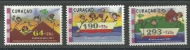 Curaçao Status Aparte 104/106 Kinderzegels 2012 Postfris