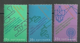 Suriname 561/563 Postfris