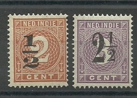 Nederlands Indië  38/39 Hulpuitgifte Postfris