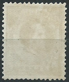 Nvph  19G (13½×13¼) 5 ct Koning Willem III 1872-1888 Ongebruikt (1)