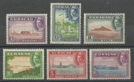 Curacao 158/163 Eilanden Ongebruikt