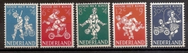 Nvph 715/719 Kinderzegels 1958 Postfris