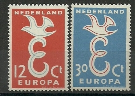 Nvph 713/714 Europazegels Postfris