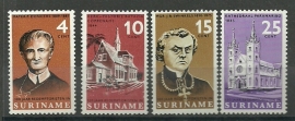Suriname 449/452 Postfris