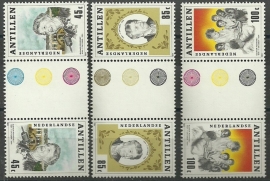 Nederlandse Antillen  791a/793a Keerdruk Postfris (1)