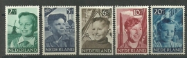 Nvph 573/577  Kinderzegels 1951 Postfris