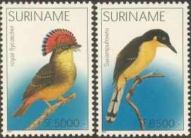 Suriname Republiek 1162/1163 Vogels 2002 Postfris