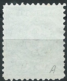 Suriname  19A (11½×11) 3ct 1890-1893 Cijfer Ongebruikt (2)