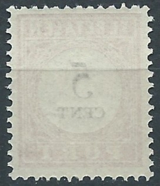 Nederlands Indië Port 15 5ct  1892-1909 Postfris (1)