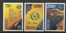 Nederlandse Antillen 1113/1115 Lions Club Postfris