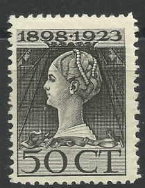 Nvph 128F (11½×11½) 50 ct Jubileum 1923 Postfris (1)