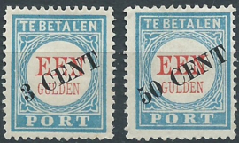 Port  27/28 1906/1910 Type III Ongebruikt (1)