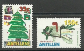 Nederlandse Antillen 1247/1248 Kerst 1998 Postfris
