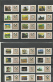 Nederlandse Antillen 1536/1537 Persoonlijke Postzegels 2004 van Gogh Postfris (Saba)