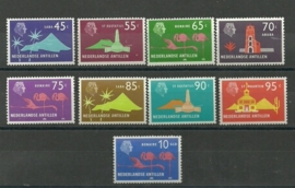 Nederlandse Antillen Jaargang 1973 Postfris + Nederlandse Antillen 460/468